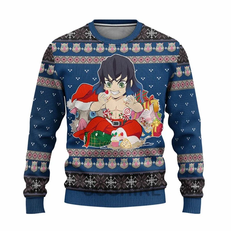 Demon Slayer Christmas Sweater