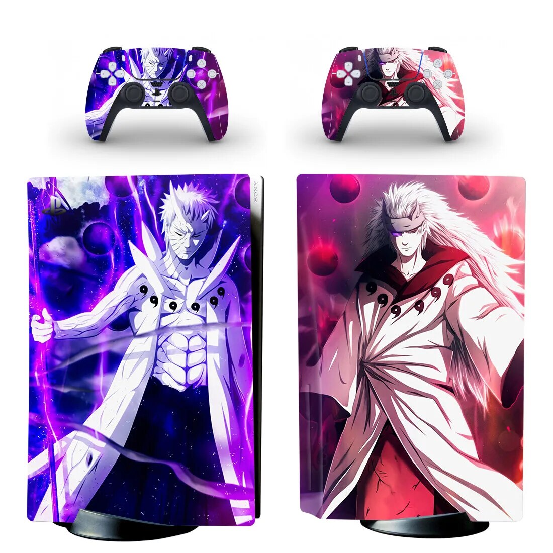 Naruto PS5 Disc Edition Aufkleber, Abdeckung