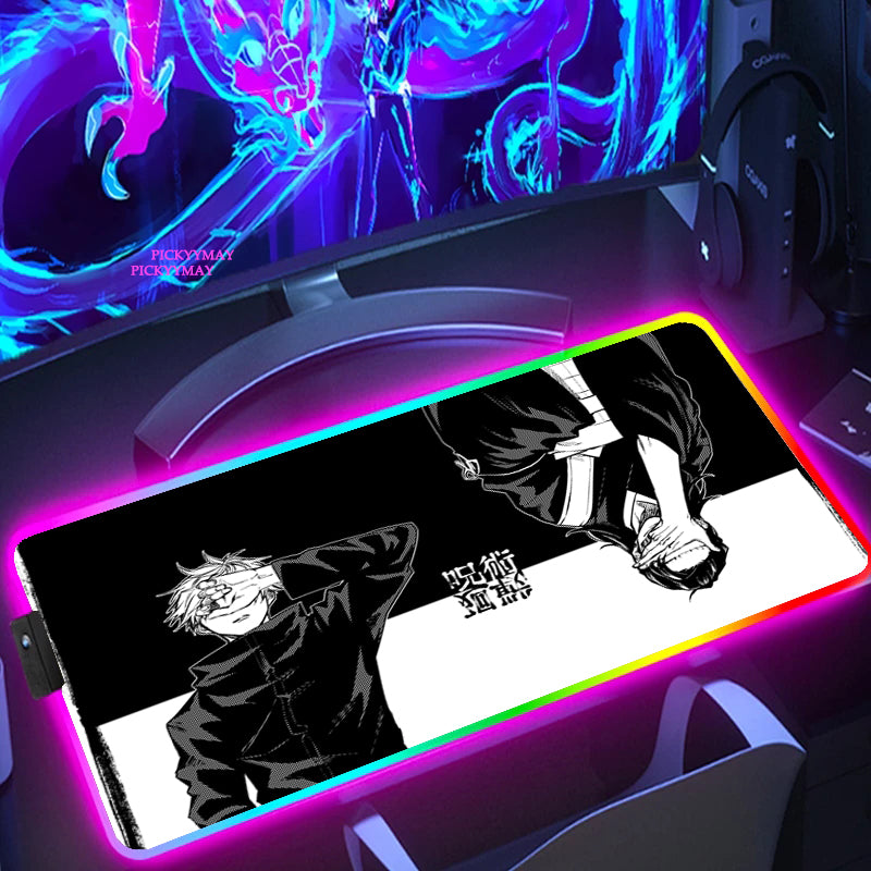 Jujutsu Kaisen Gojo LED Mouse Pads