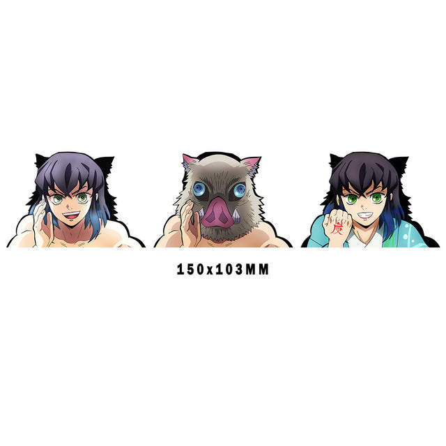 Adesivi 3D di Demon Slayer
