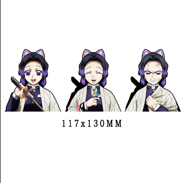 Adesivi 3D di Demon Slayer