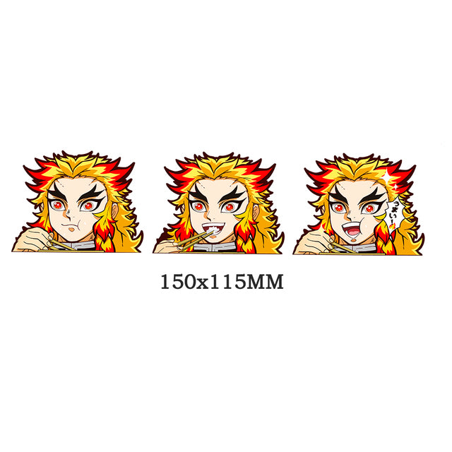 Adesivi 3D di Demon Slayer