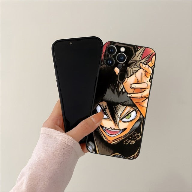 Cover Black Clover Asta per iPhone