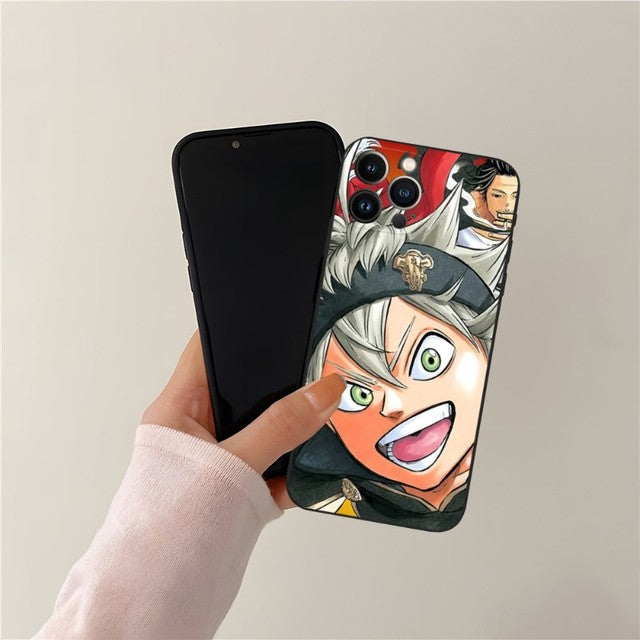 Cover Black Clover Asta per iPhone