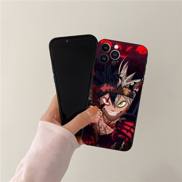 Cover Black Clover Asta per iPhone