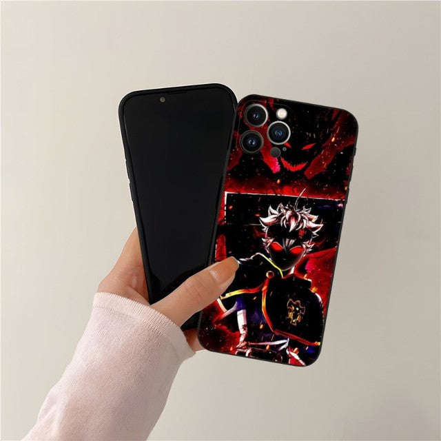 Cover Black Clover Asta per iPhone