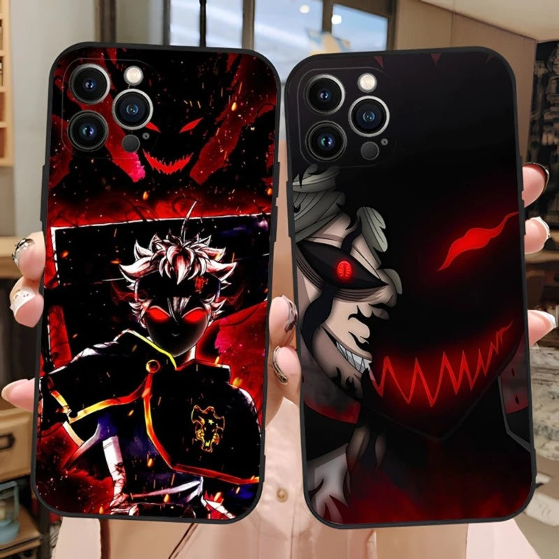 Cover Black Clover Asta per iPhone