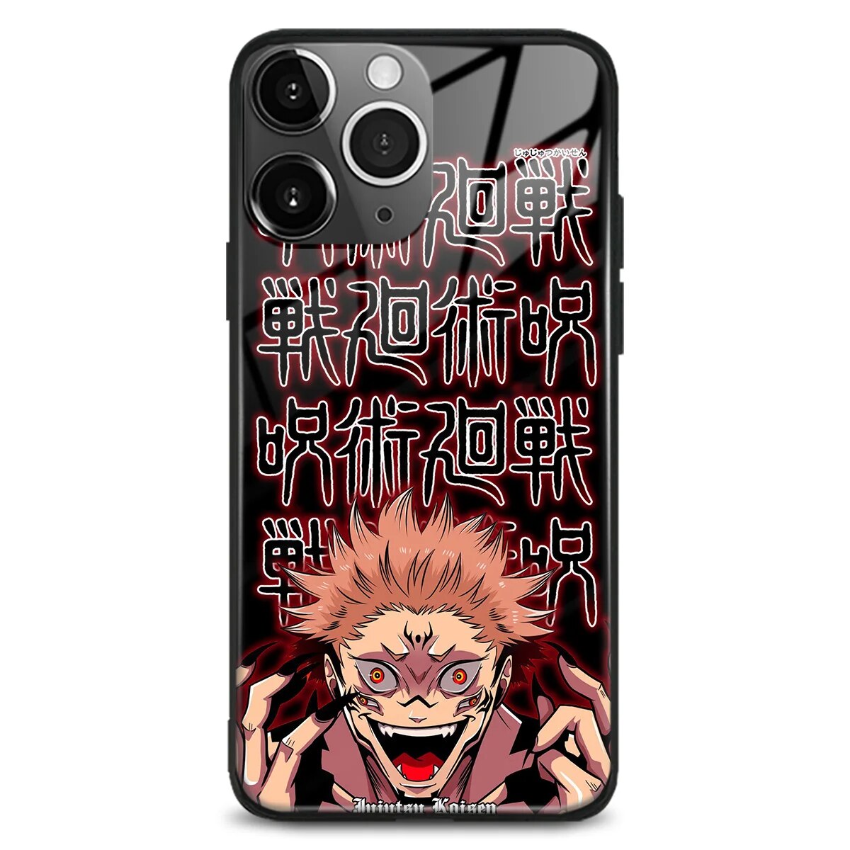 Ryomen Sukuna Handyhüllen für IPhones (Gehärtetes Glas)