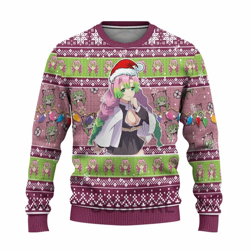 Demon Slayer Christmas Sweater