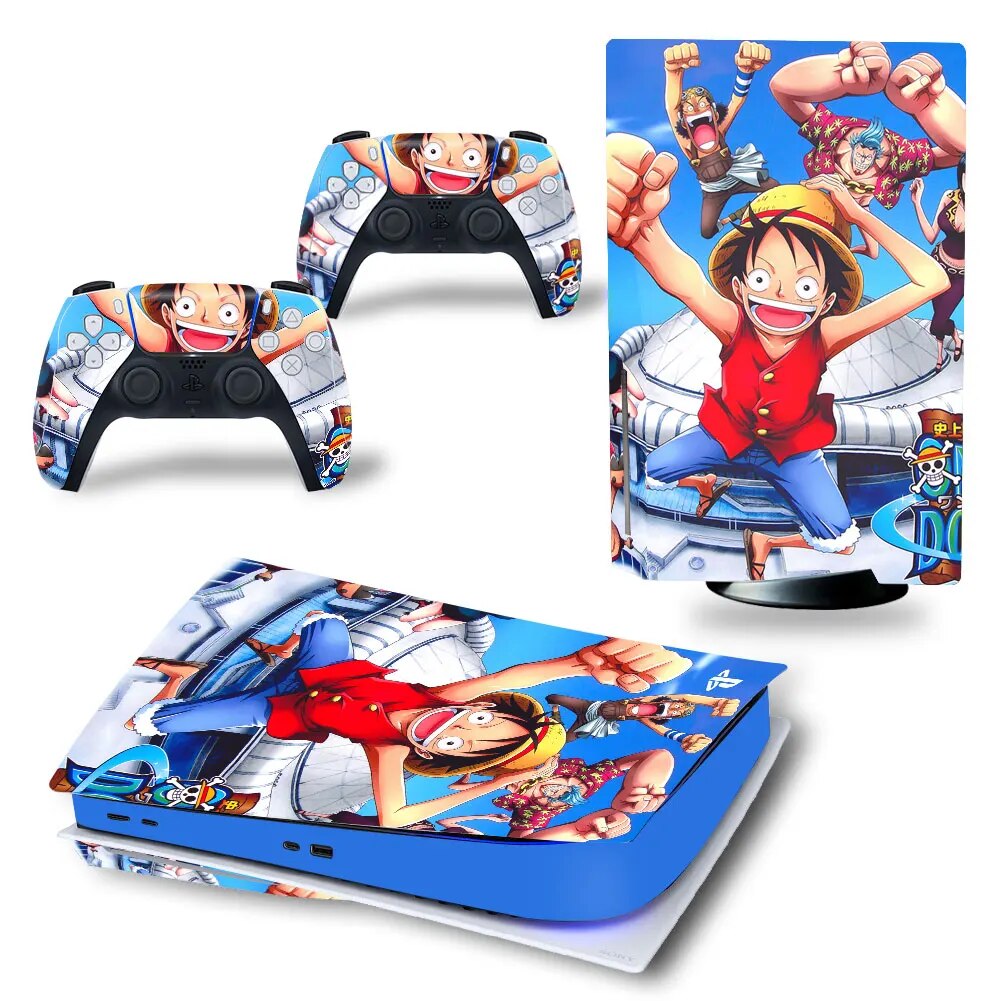 One Piece PS5 Disc Edition Sticker, Cover