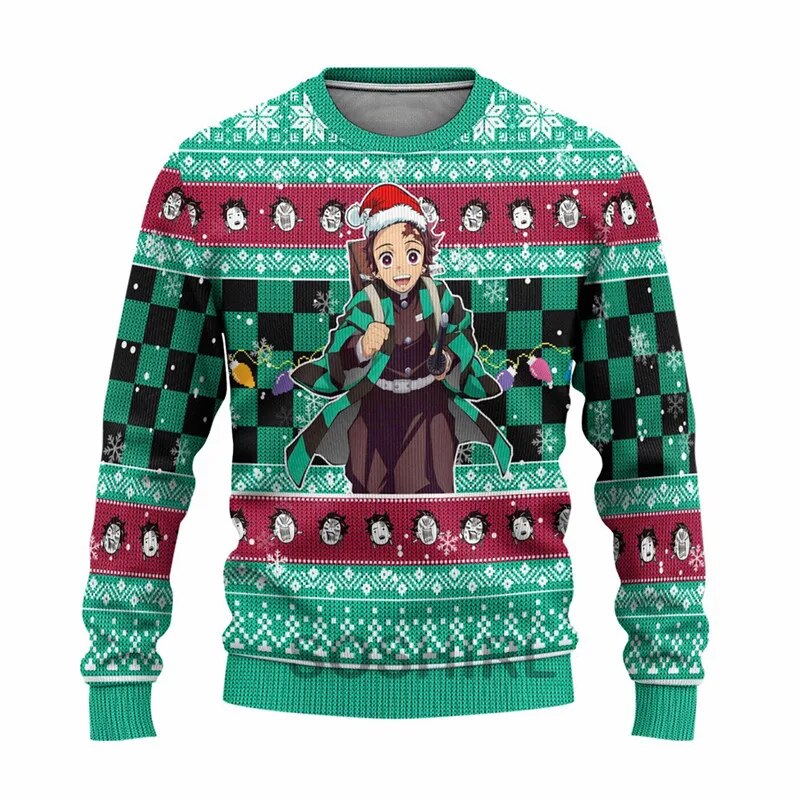 Demon Slayer Christmas Sweater
