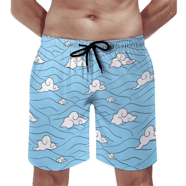 Demon Slayer men's swim trunks