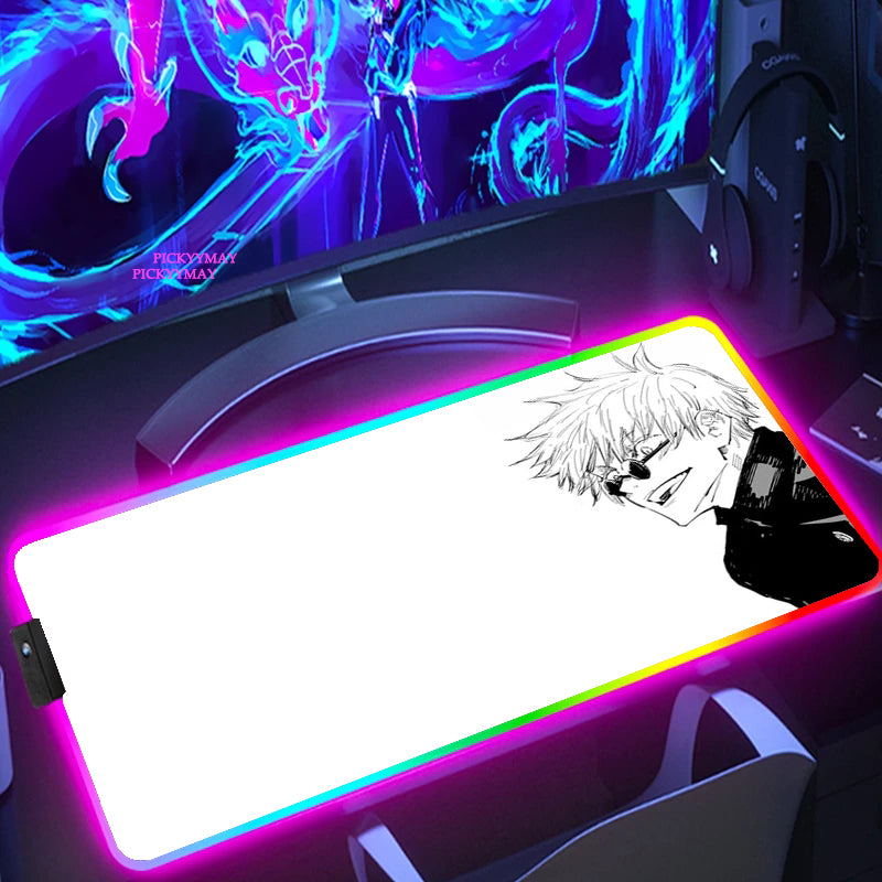 Jujutsu Kaisen Gojo LED Mouse Pads