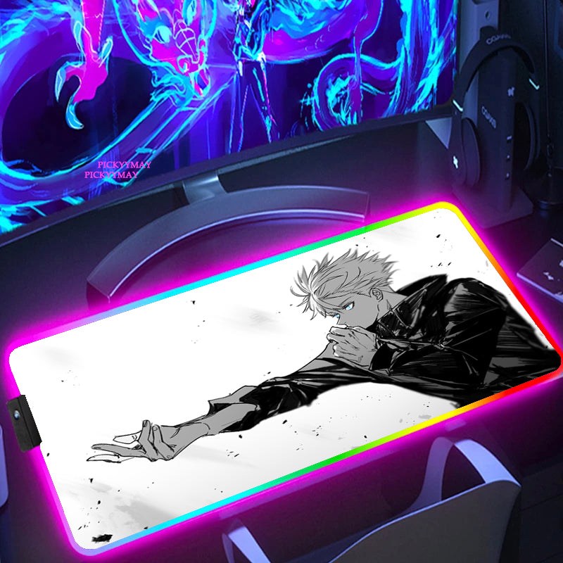 Jujutsu Kaisen Gojo LED Mouse Pads