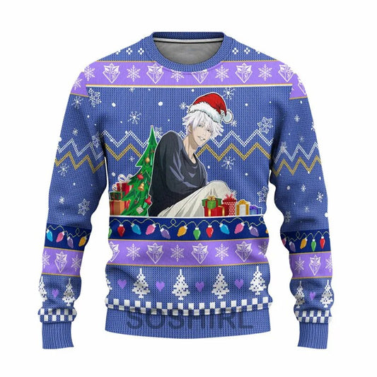 Jujutsu Kaisen Weihnachts Pullover