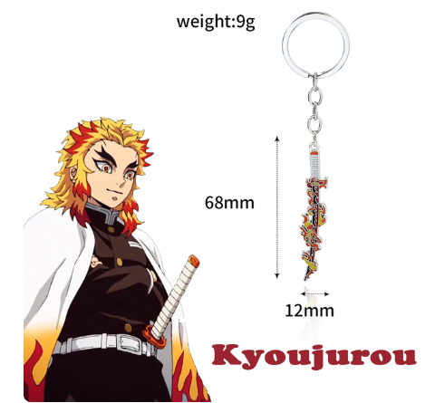 Demon Slayer keychain
