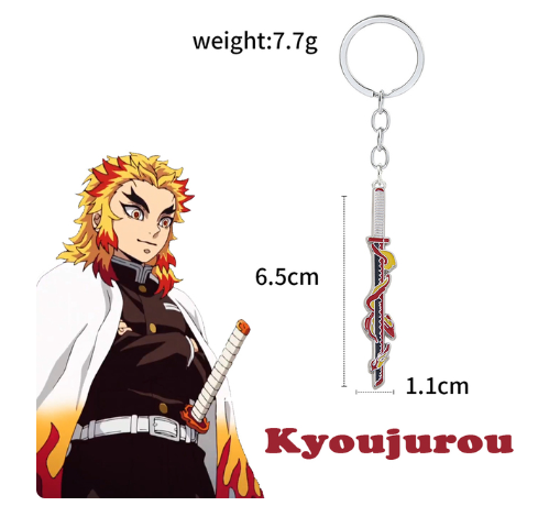 Demon Slayer keychain
