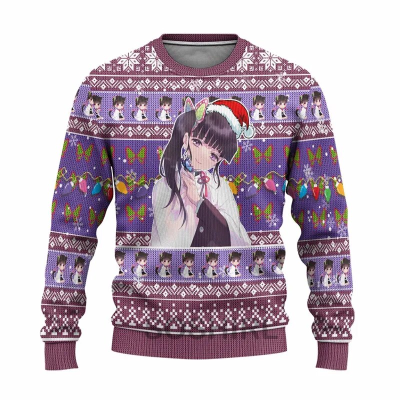 Demon Slayer Christmas Sweater