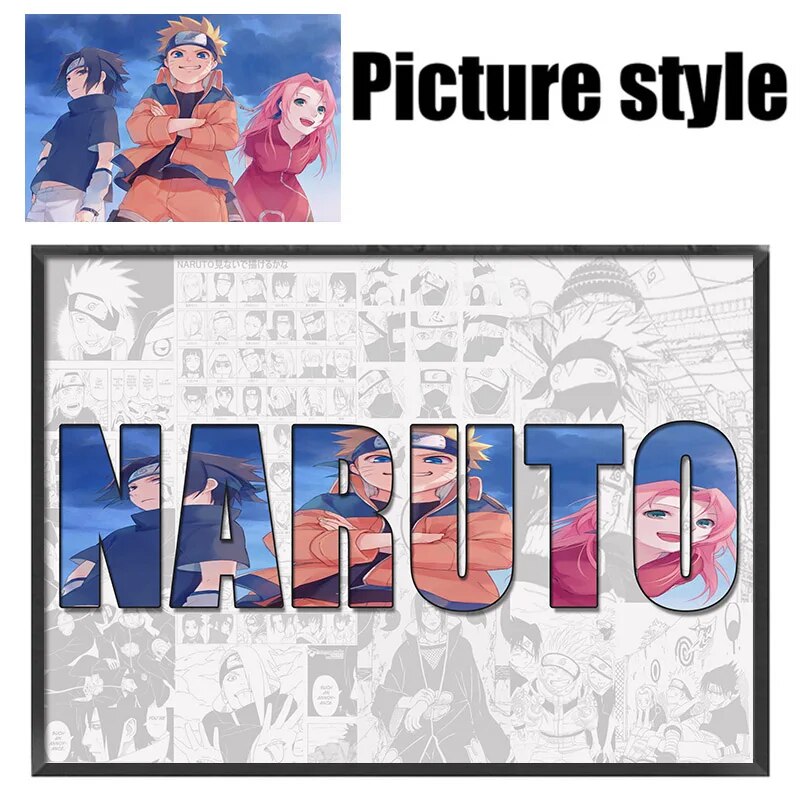 Anime Posters Custom Anime Name Posters