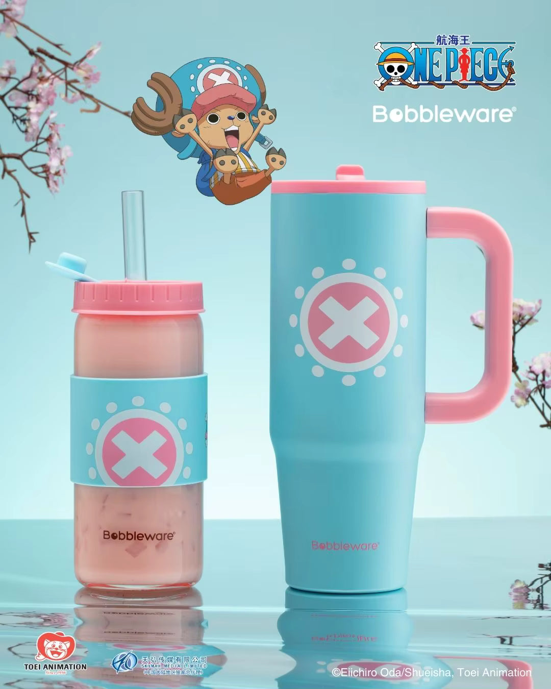 One Piece Chopper Keramik Trinkflasche