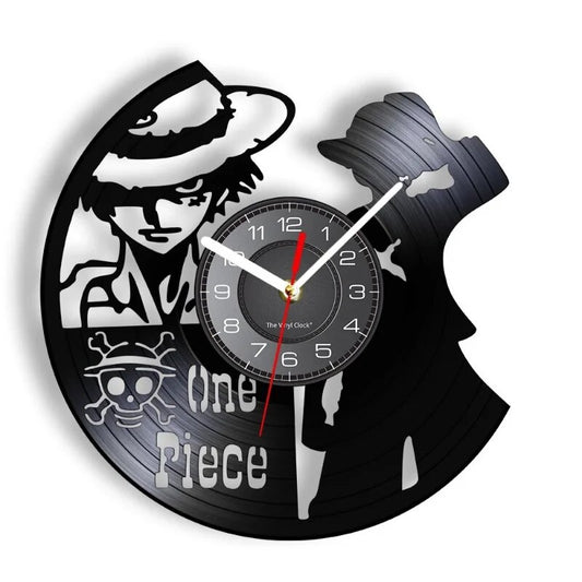 One Piece Luffy Wanduhr