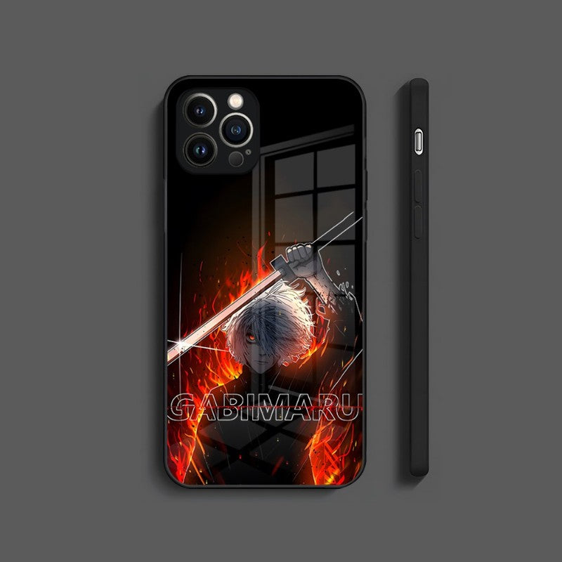 Hell's Paradise Phone Cases for IPhones (Tempered Glass)
