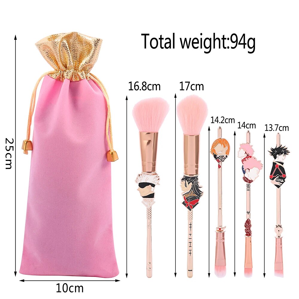 Jujutsu Kaisen Make-Up Pinsel Set