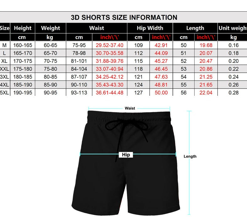 Naruto men swim trunks