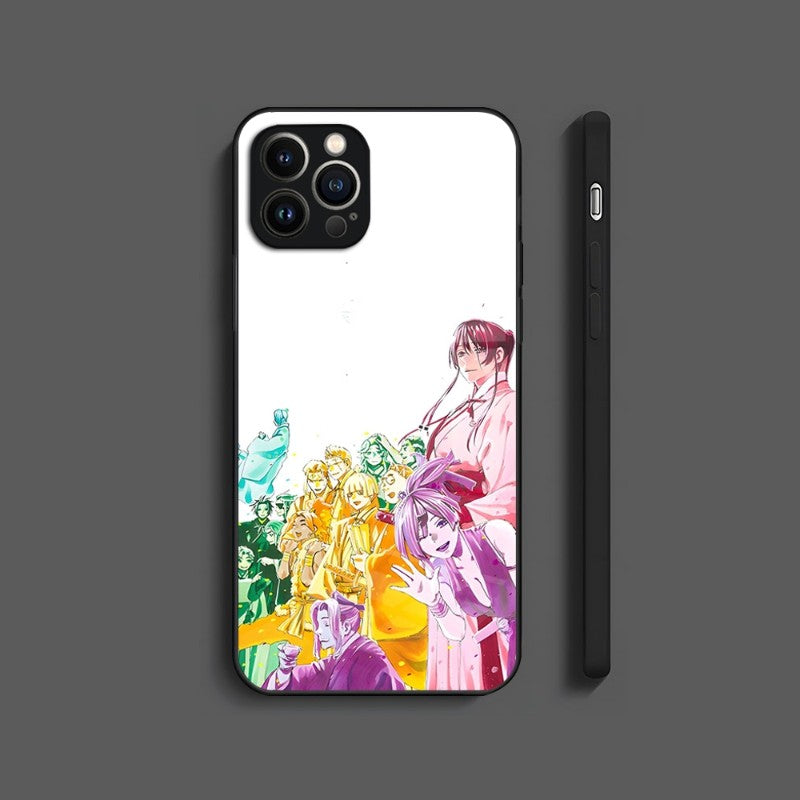 Hell's Paradise Phone Cases for IPhones (Tempered Glass)