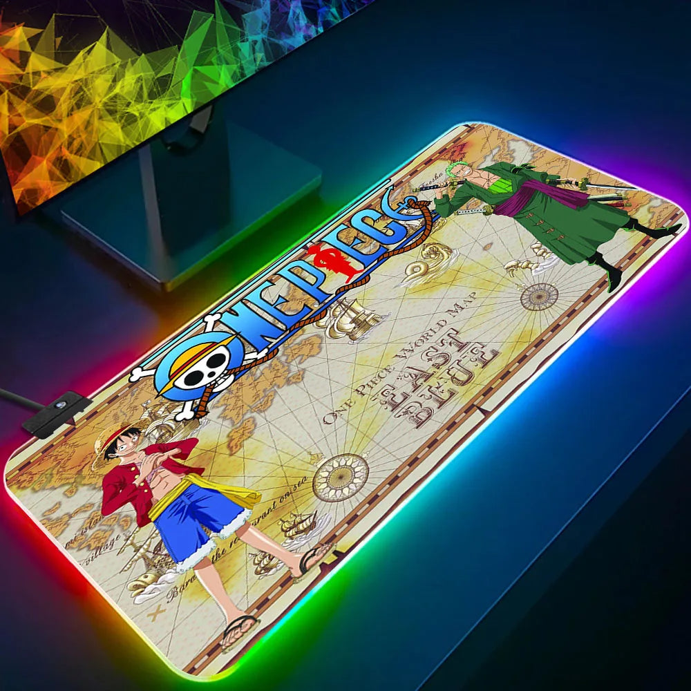 One Piece LED Mouse Pads