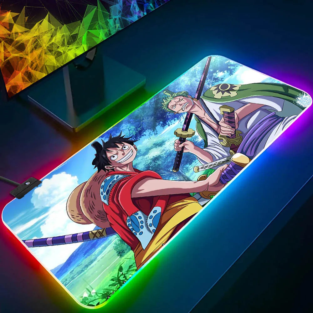 One Piece LED Mouse Pads