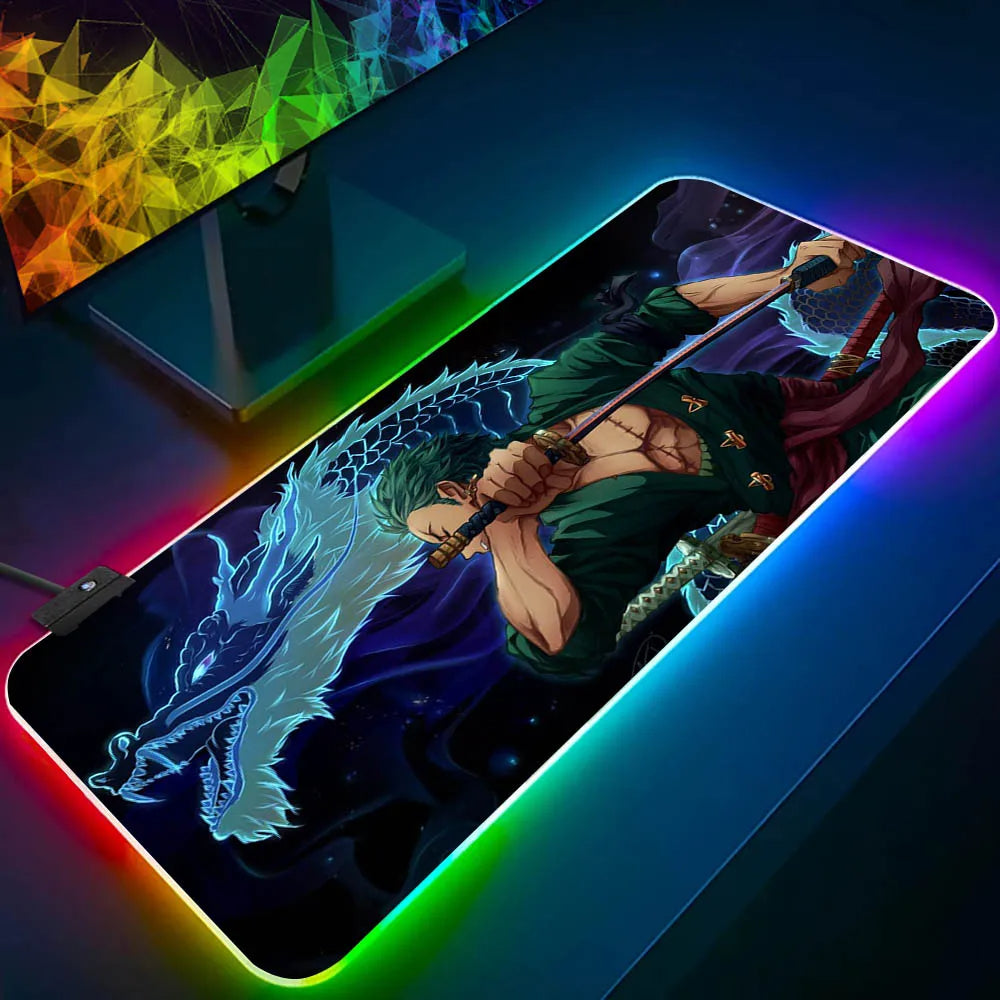 One Piece LED Mouse Pads