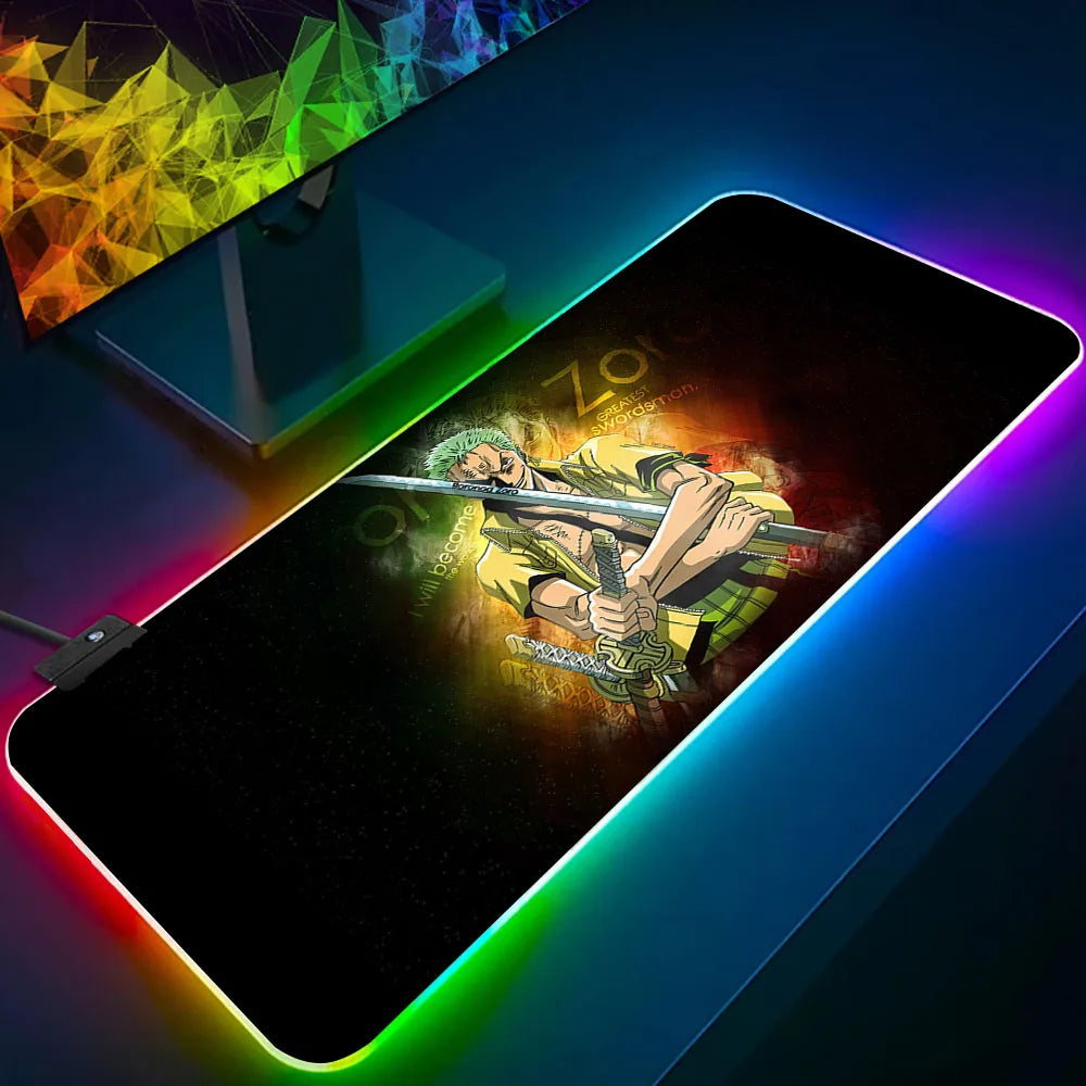 One Piece LED Mouse Pads