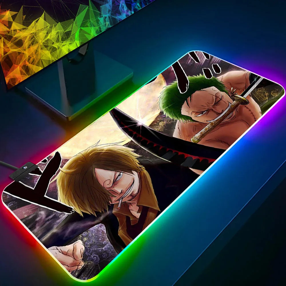 One Piece LED Mouse Pads