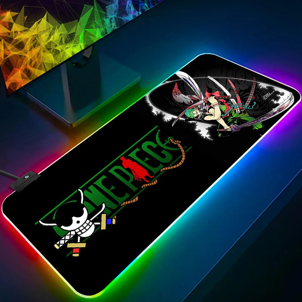 One Piece LED Mouse Pads