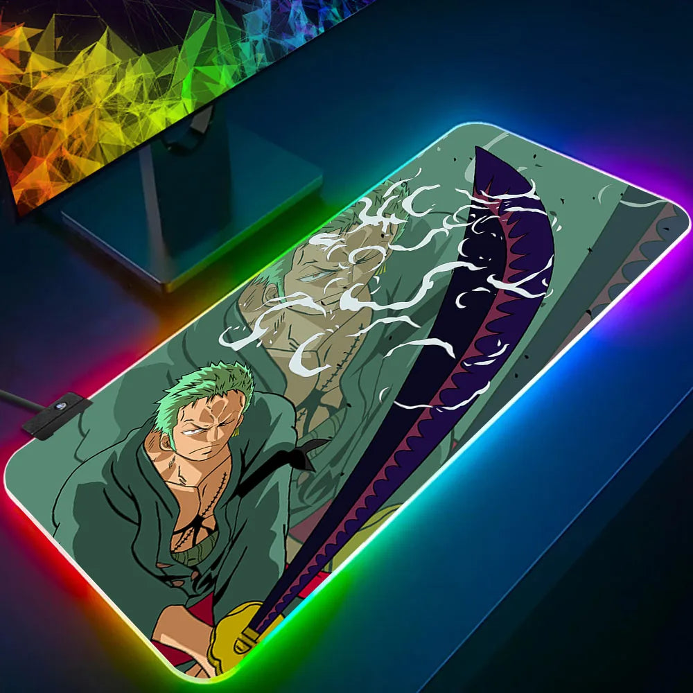 One Piece LED Mouse Pads