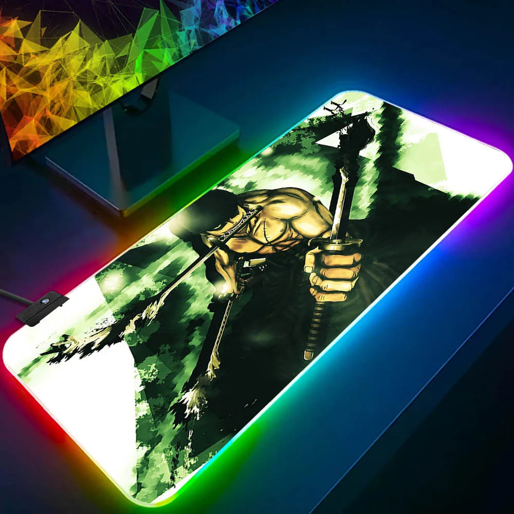 One Piece LED Mouse Pads