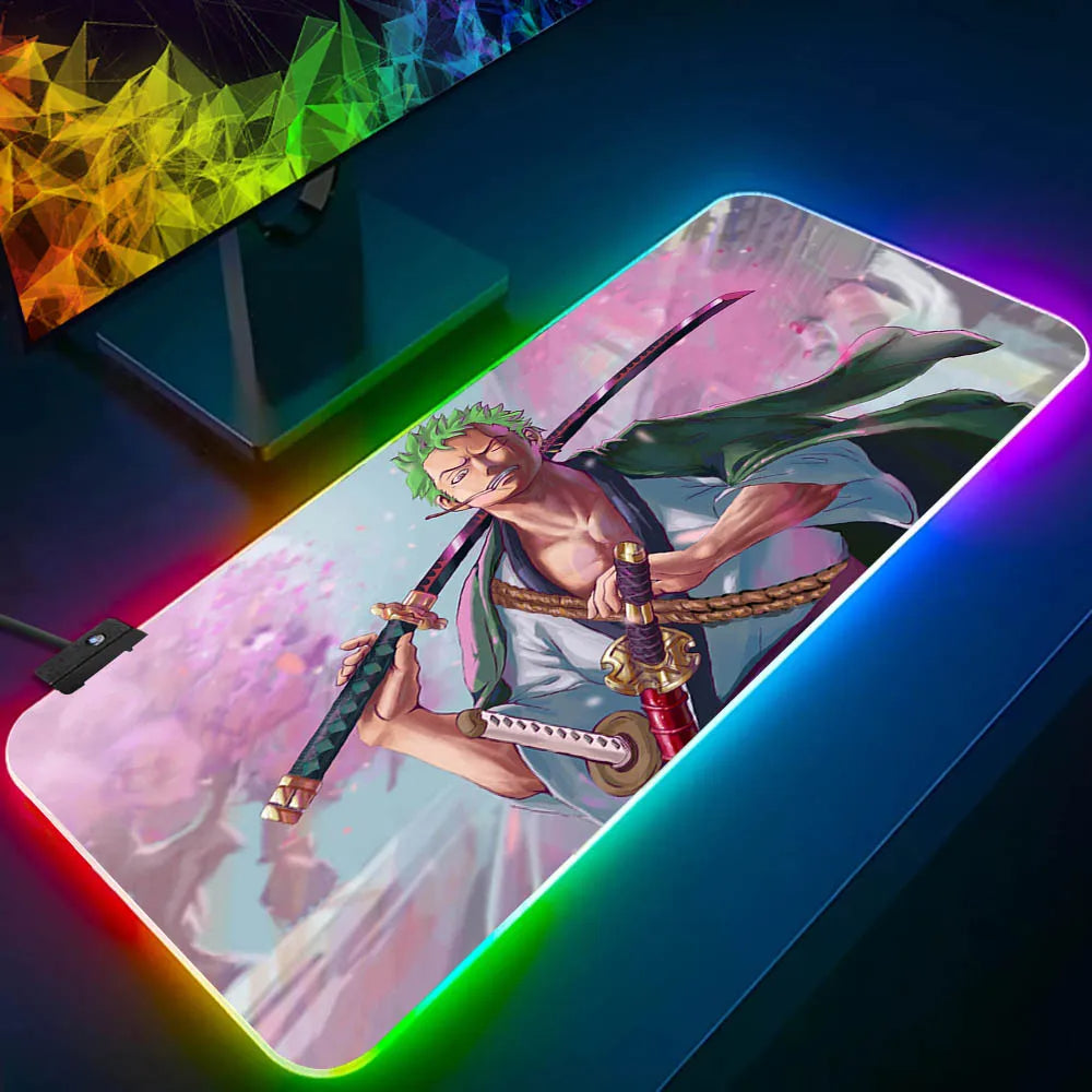 One Piece LED Mouse Pads