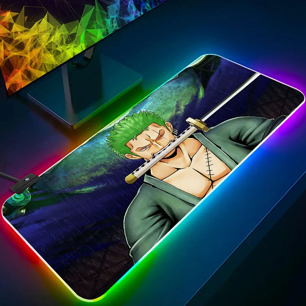One Piece LED Mouse Pads