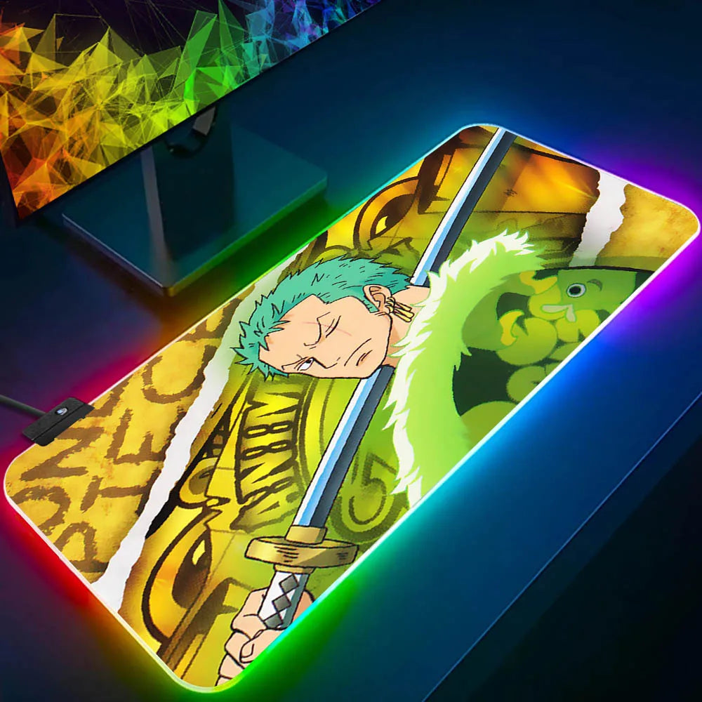 One Piece LED Mouse Pads