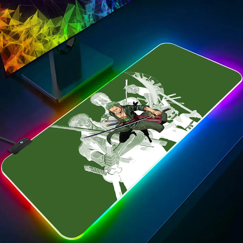 One Piece LED Mouse Pads