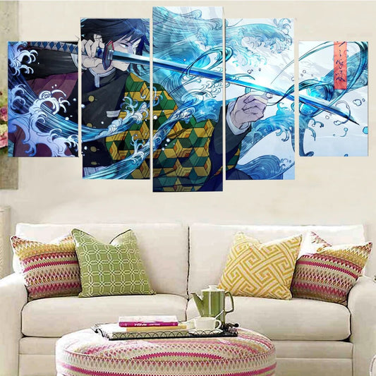 Giyu Tomioka Canvas (5 pieces)