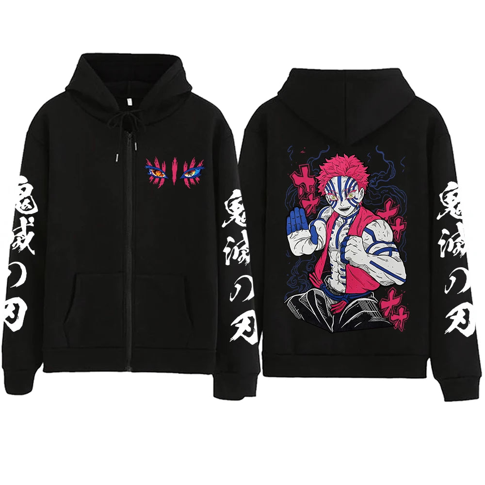 Demon Slayer Akaza Jacke