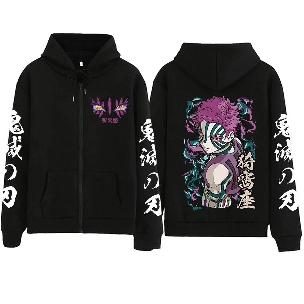 Demon Slayer Akaza Jacke