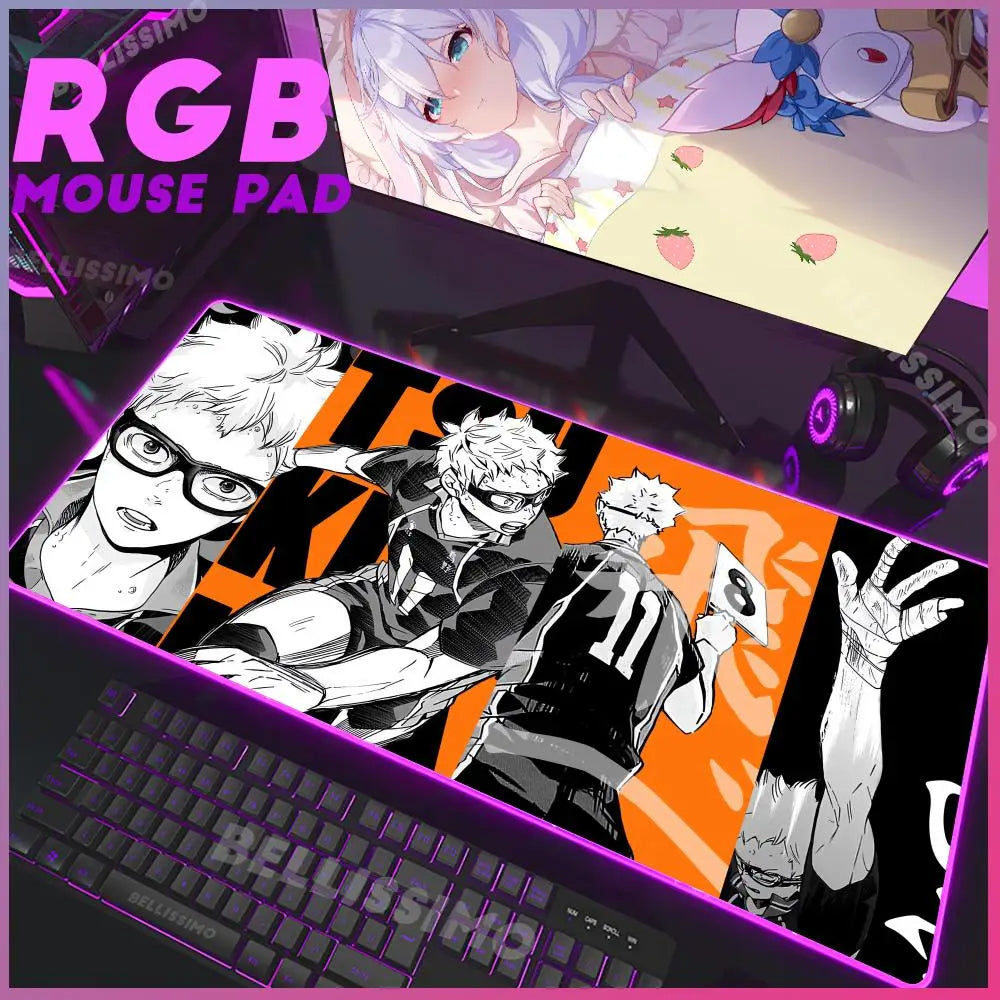 Demon Slayer LED Mouse Pads