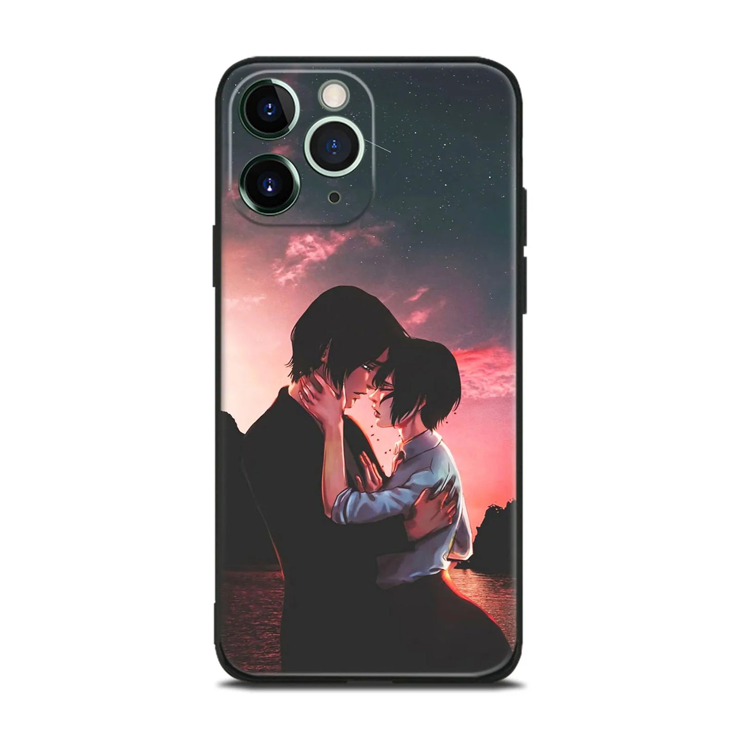 Eren und Mikasa Handyhüllen für IPhones