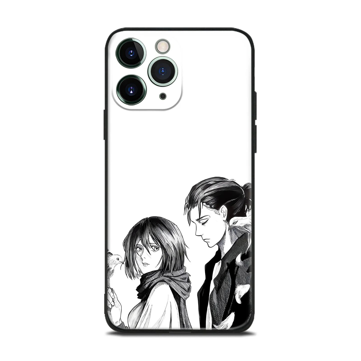 Eren und Mikasa Handyhüllen für IPhones