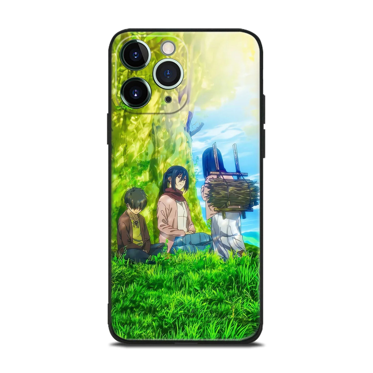 Eren und Mikasa Handyhüllen für IPhones