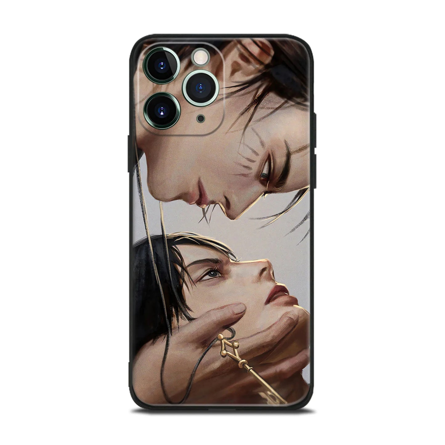 Eren und Mikasa Handyhüllen für IPhones