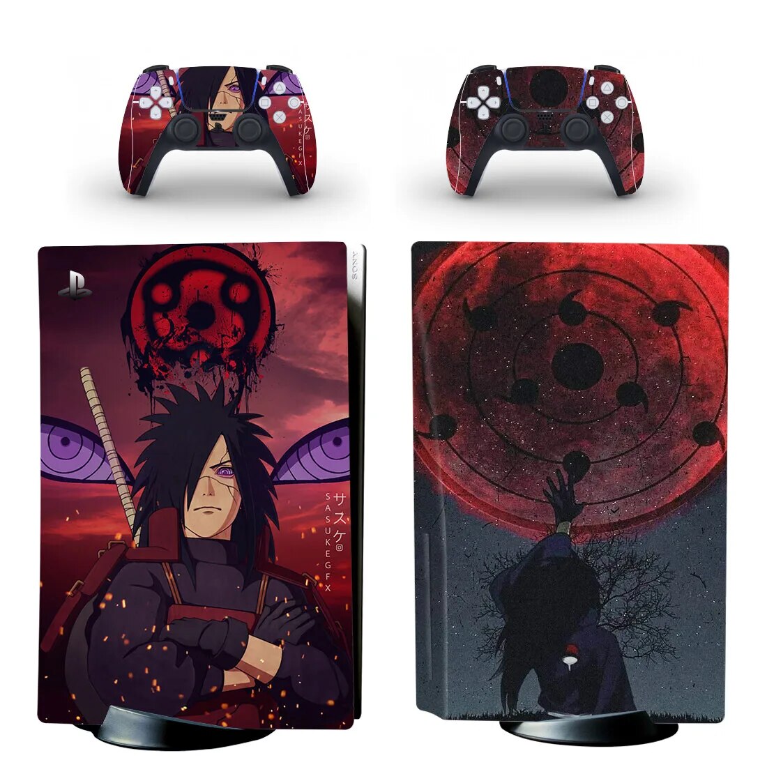 Naruto PS5 Disc Edition Aufkleber, Abdeckung